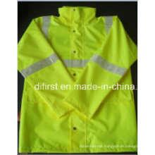 High Visibility Safety Reflective Jacket with Crystal Tape